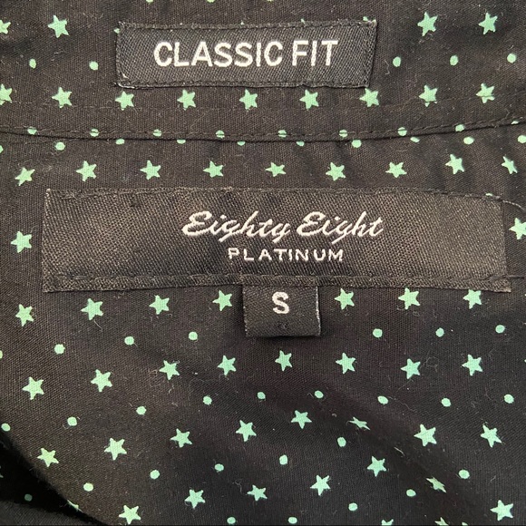 Star Pattern Button Up - Picture 4 of 4